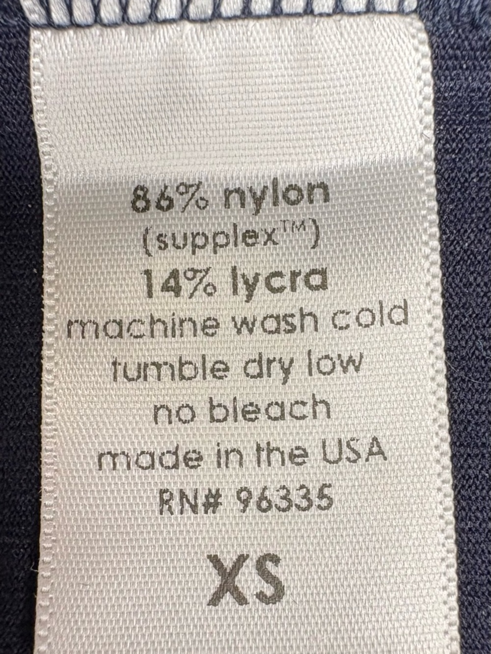 Susana Monaco Navy Bodycon Dress XS | Minimalist Chic Stretch Cocktail Dress - Picture 6 of 6